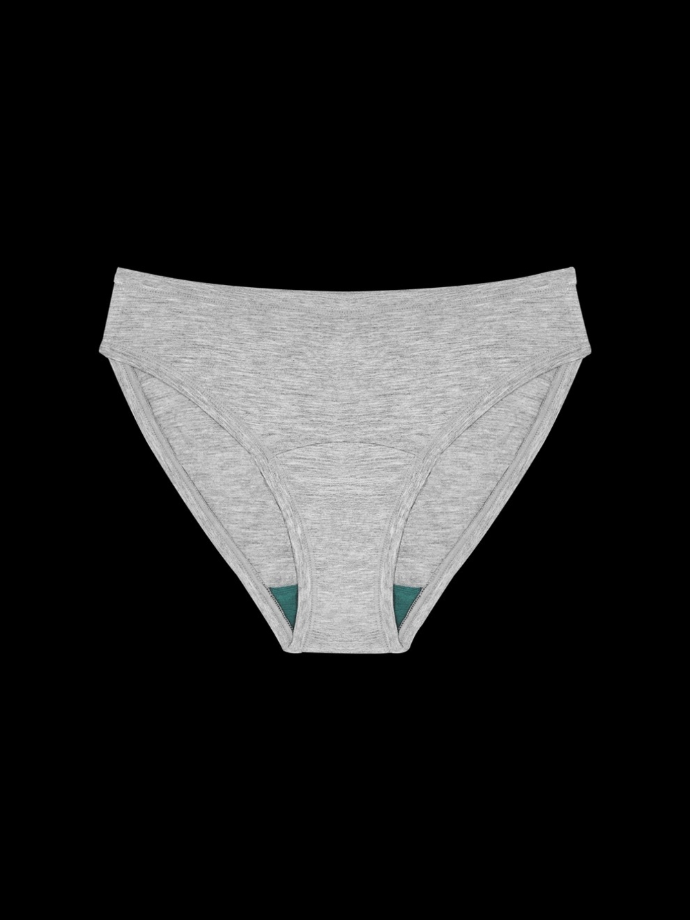 Women's Huha Heather Gray Bikini Panty - Comfortable Everyday Fit